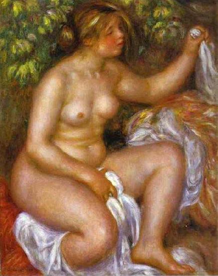 Pierre-Auguste Renoir After The Bath oil painting picture